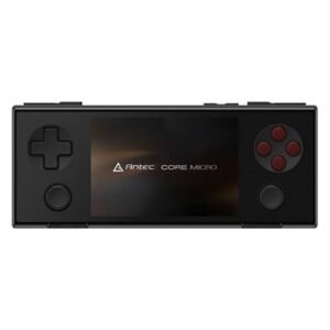 Antec Core Micro Portable Handheld Gaming Console, Android-Powered Mobile Gaming System with 3.5" IPS Screen, 8GB RAM, 256GB Storage, Lightweight Compact Design for On-the-Go, Casual & Retro Gaming (Black)
