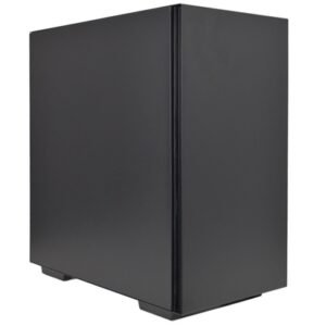 DeepCool MACUBE 110 Case, Home & Business, Black, Micro Tower, 2 x USB 3.0, Solid Side Panel, Micro ATX, Mini-ITX