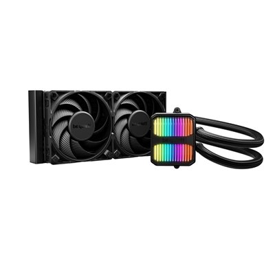 be quiet! Silent Loop 3 240mm All-in-One Liquid CPU Cooler, ARGB Lighting, Silent Wings 4 Fans, 3-Chamber Pump, High-Performance Cooling for Intel & AMD CPUs
