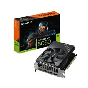 Gigabyte NVIDIA GeForce RTX 5050 D6 8GB GDDR6 Graphics Card, 2560 CUDA Cores, 2572 MHz Core Clock, Single Fan, 2x DisplayPorts / 2x HDMI Ports