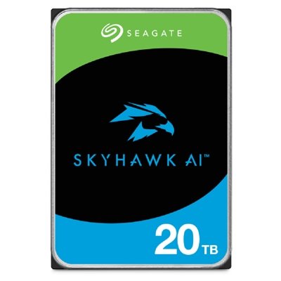 Seagate SkyHawk AI 20TB 3.5" 7200RPM 256MB SATA III Internal Hard Drive