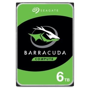 Seagate BarraCuda ST6000DM003 6TB 3.5" 5400RPM 256MB Cache SATA III Internal Hard Drive