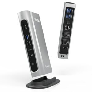 Plugable TBT4-UDZ ThunderBolt 4 Quad Monitor 100W USB-C PD 2.5GbE Docking Station