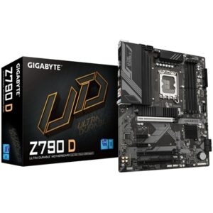 Gigabyte Z790 D Ultra Durable Intel 1700 Socket Motherboard, ATX, 4x DDR5 Slots, 3x M.2 Sockets, 2.5GbE LAN, 1x DisplayPort / 1x HDMI Port
