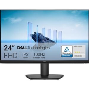 Dell SE2425HM 24 Inch Monitor, Full HD (1920x1080), 100Hz, IPS, 5ms, VESA (100x100mm), HDMI, VGA, 3 Year Warranty