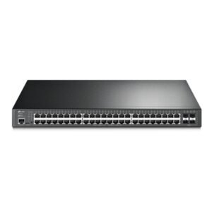 TP-Link JetStream TL-SG3452P 52-Port Metal Gigabit L2+ Managed Switch with 48-Port PoE+ (384W)