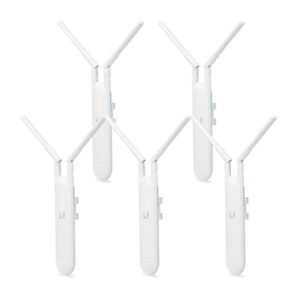 Ubiquiti UAP-AC-M-5 UniFi Mesh Wireless AC1300 Dual Band PoE Access Point (5 Pack)