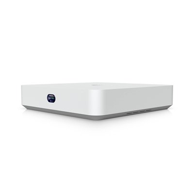 Ubiquiti UniFi Network Video Recorder Instant, Compact UniFi Protect NVR with 3.5" HDD support, featuring an integrated 6-port PoE switch, integrated HDMI View Port, and a capacity for (6) 4K cameras or (15) Full HD cameras