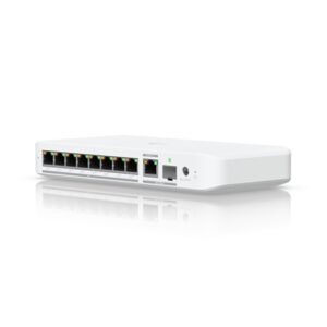 Ubiquiti USW-FLEX-2.5G-8-POE UniFi Flex 2.5G Ultra Compact 8 Port POE/USB-C Powered POE++ Managed Switch