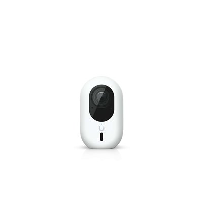 Ubiquiti (UVC-G6-INS-W-UK) Plug-and-play, 4K WiFi-connected camera with a 1/1.8" 8MP image sensor, Multi-TOPS AI Engine, and two-way audio.