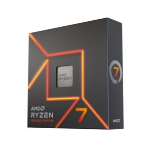 AMD Ryzen 7 7700X with Radeon Graphics, 8 Core Processor, 16 Threads, 4.5GHz up to 5.4GHz Boost, 40MB Cache, 105W, No Fan, Radeon Graphics