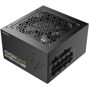 Antec GSK ATX3.1 750W Power Supply V2 - 80 PLUS Gold, Full Modular, PCIe 5.1, JP Capacitors, Zero RPM Manager, 7-Year Warranty