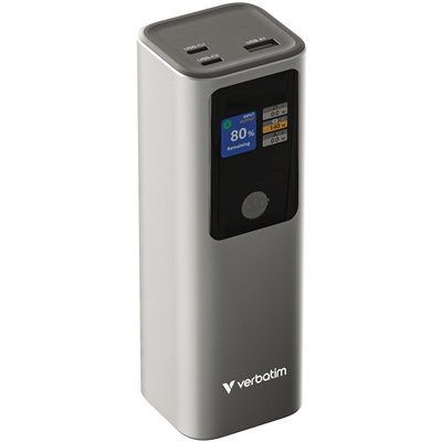 Verbatim (32269) Charge 'n' Go Power Bank 27000mAh 187.5W Grey