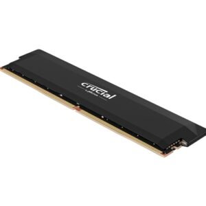Crucial Pro (CP16G60C36U5B) DDR5-600 16BG UDIMM OC Gaming Memory ,Sequential Write up to  6,000 MB/s, Sequential Read up to 6,400 MB/s