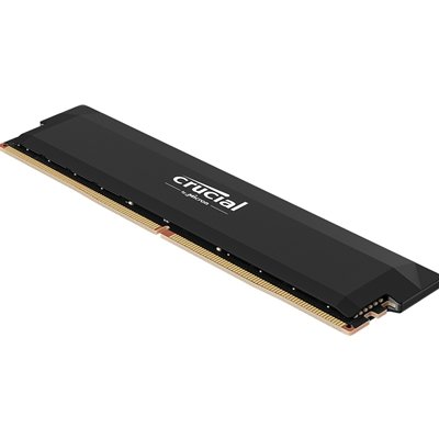 Crucial Pro (CP16G60C36U5B) DDR5-600 16BG UDIMM OC Gaming Memory ,Sequential Write up to 6,000 MB/s, Sequential Read up to 6,400 MB/s