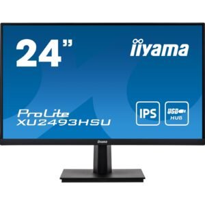 iiyama ProLite X2493HSU-B1 computer monitor 60.5 cm (23.8") 1920 x 1080 pixels Full HD LED Black
