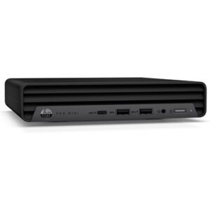 HP Pro Mini 400 Desktop Mini, Intel Core i5-12500T 12th Gen, 16GB RAM, 256 SSD, Intel Graphics, Windows 11 Pro