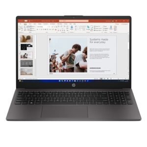 HP 255 G10 B39RBAT#ABU Laptop, 15.6 Inch Full HD 1080p Screen, AMD Ryzen 3 7330U, 8GB RAM, 256GB SSD, AMD Radeon, Windows 11 Home