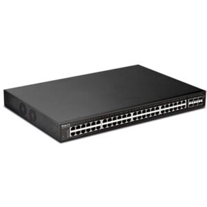 DrayTek VSP2540XS-K VigorSwitch P2540XS 48 Port POE Fully Managed Layer 2+ Switch with 6x 10GbE SFP Ports