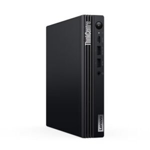Lenovo ThinkCentre M70q G5 12TD003QUK Tiny PC, Intel Core i5-14400T 14th Gen, 8GB DDR5 RAM, 256GB SSD, Intel UHD Graphics 730, Windows 11 Pro with Keyboard and Mouse