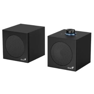 Genius SP-HF300U, 4W RMS, USB Audio Speakers, USB-A & USB-C, Compatible with Windows, macOS, and Chrome OS devices
