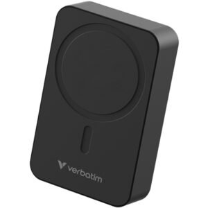 Verbatim Charge 'n' Go Power Bank Magnetic Wireless Charging 20000mAh Black