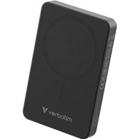 Verbatim Charge 'n' Go Essentials MagSafe Power Bank Wireless 10000mAh Black - Image 2