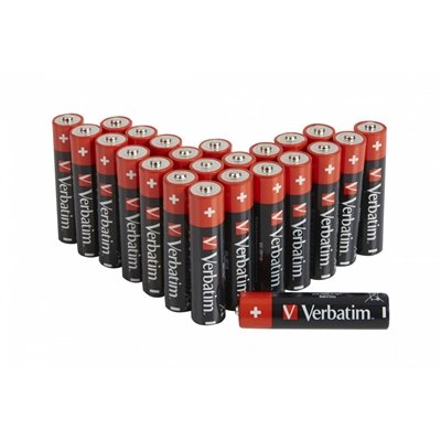 Verbatim AAA Battery Alkaline 24 Pack (BOX)