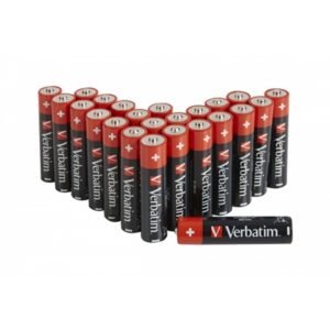Verbatim AA Battery Alkaline 24 Pack (BOX)