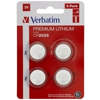 Verbatim (49532) CR2025 Battery Lithium 3V 4 Pack - Image 2