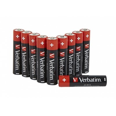 Verbatim (49874) AAA Battery Alkaline 10 Pack