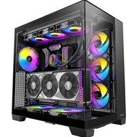 Antec Constellation C8 ARGB Full Tower Case - Premium Design, Dual Chamber Cooling, Tempered Glass Panels, and Advanced Connectivity - Image 2