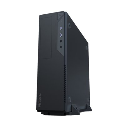 Antec VSK2000-U3 Micro Tower Slim Case, 2 x USB 3.0, Totally Tool-less design, TFX PSU form factor required, 1 x Pre-Installed 92mm Temperature Controlled Fan, Micro-ATX, Mini-ITX Compatible