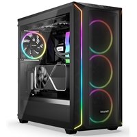 be quiet! BGW63 Shadow Base 800 FX Mid Tower Gaming Case, 1 x USB Type-C / 1 x USB 3.2, Tinted and Tempered Glass Side Window Panel, Air-permeable Front and Top Cover, 4 x Pre-Installed ARGB LED Fans, E-ATX / ATX / M-ATX / Mini-ITX Compatible - Image 2