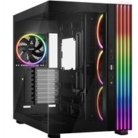 be quiet! BGW71 Light Base 900 FX Full Tower Gaming Case, 1 x USB Type-C / 2 x USB 3.0, Tempered Glass Front & Side Window Panel, 4 x Light Wings ARGB Fans, E-ATX / XL-ATX / ATX / M-ATX / Mini-ATX Compatible - Image 2