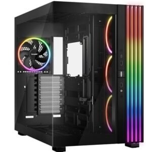 be quiet! BGW71 Light Base 900 FX Full Tower Gaming Case, 1 x USB Type-C / 2 x USB 3.0,  Tempered Glass Front & Side Window Panel, 4 x Light Wings ARGB Fans, E-ATX / XL-ATX / ATX / M-ATX / Mini-ATX Compatible