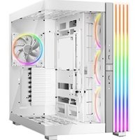 be quiet! BGW72 Light Base 900 FX Full Tower Gaming Case - White, 1 x USB Type-C / 2 x USB 3.0, Tempered Glass Front & Side Window Panel, 4 x Light Wings ARGB Fans, E-ATX / XL-ATX / ATX / M-ATX / Mini-ATX Compatible - Image 2