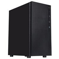 CIT Silent ES Black Mid-Tower Low Noise Computer Case with 2 x 120mm PWM Cooling Fans Included Sound Dampening Material - Image 2