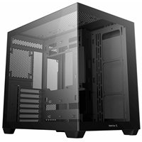 DeepCool CG530 Dual-Chamber Mid Tower Case, Tempered Glass Panels, Advanced Cooling Support, Exceptional Cable Management, Black - Image 2