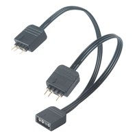 Akasa 1-to-2 Addressable RGB LED Splitter Cable - Image 2