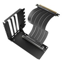 Antec 200mm PCIe 4.0 Riser Cable with Bracket Mount, Black, Designed To Allow Vertical Mounting Of A Graphics Card - Image 2
