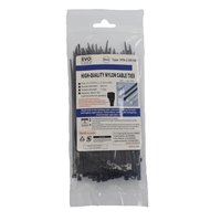 Evo Labs Black Cable Ties 150 x 2.5mm 100 Pack - Image 2