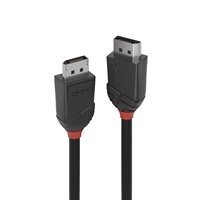 Lindy 36493 3m DisplayPort (M) 1.2 Black Line 4096x2160@60Hz Cable - Black - Image 2