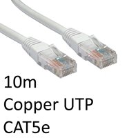 RJ45 (M) to RJ45 (M) CAT5e 10m White OEM Moulded Boot Copper UTP Network Cable - Image 2