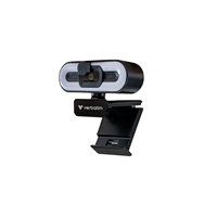 Verbatim (49579) AWC-02 Full HD 1080p Autofocus Webcam with Microphone and Light - Image 2
