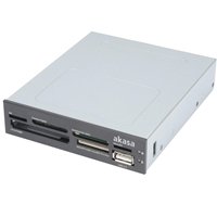 Akasa AK-ICR-07 Internal 6-Slot Multi Card Reader with USB port - Image 2